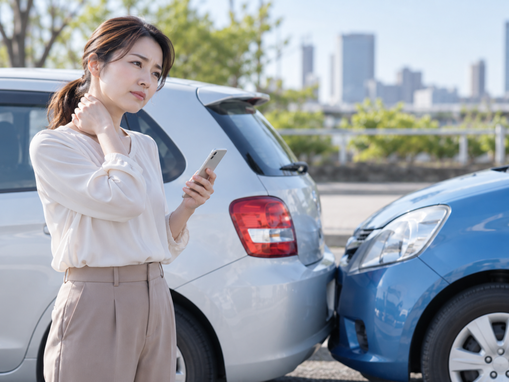 物損事故で届け出た後に痛みが出たら？受診・警察・保険会社への連絡をつくば市の整骨院が解説